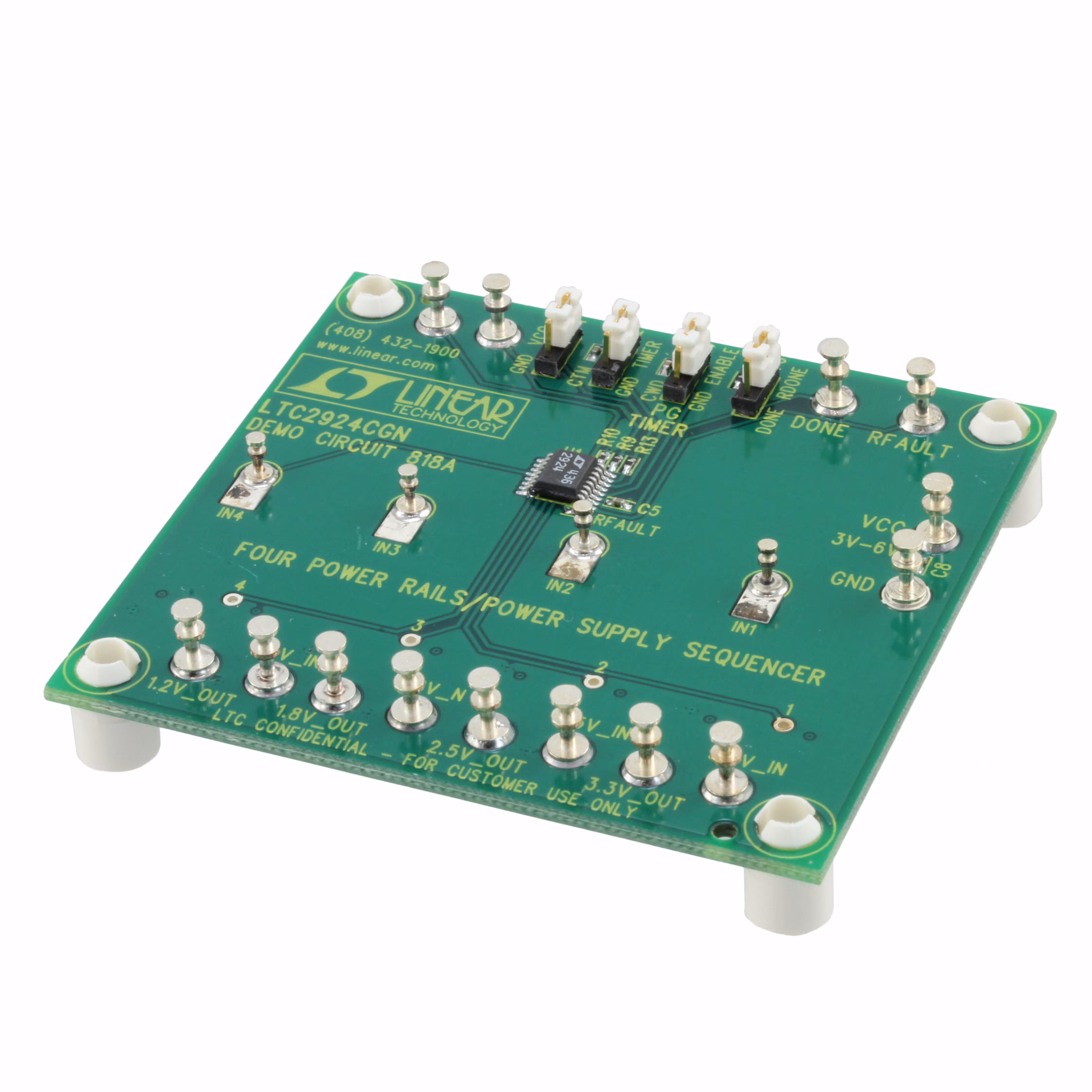 DC818A Analog Devices Inc.  Cartes et kits d'évaluation et de démonstration